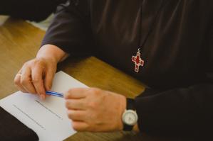 Die Generaloberin und ihre Rätinnen treffen Entscheidungen für die gesamte Gemeinschaft